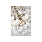 Visual Comfort 6514303 Bronzeville 3-lt 22" Chandelier - Satin Brass