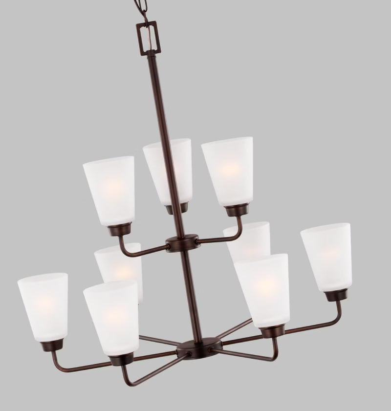 Generation 3115209EN3 Kerrville 9-lt 29" LED Chandelier