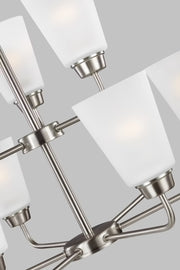 Generation 3115209EN3 Kerrville 9-lt 29" LED Chandelier
