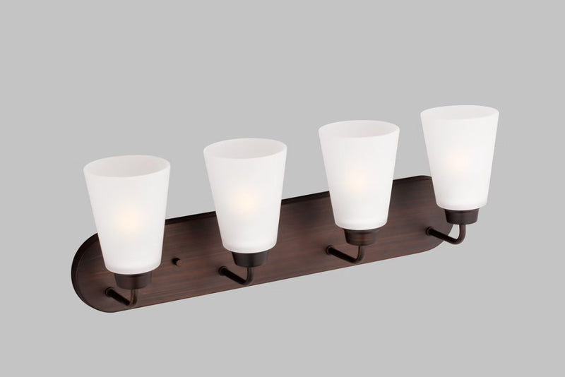 Generation 4415204 Kerrville 4-lt 25" Wall/Bath Light