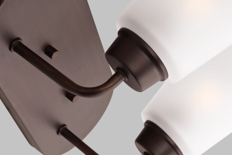 Generation 4415202EN3 Kerrville 2-lt 12" LED Wall/Bath Light