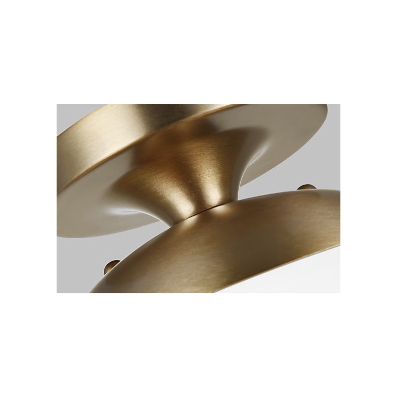 Visual Comfort 7518 Leo 1-lt 8" Semi Flush Mount