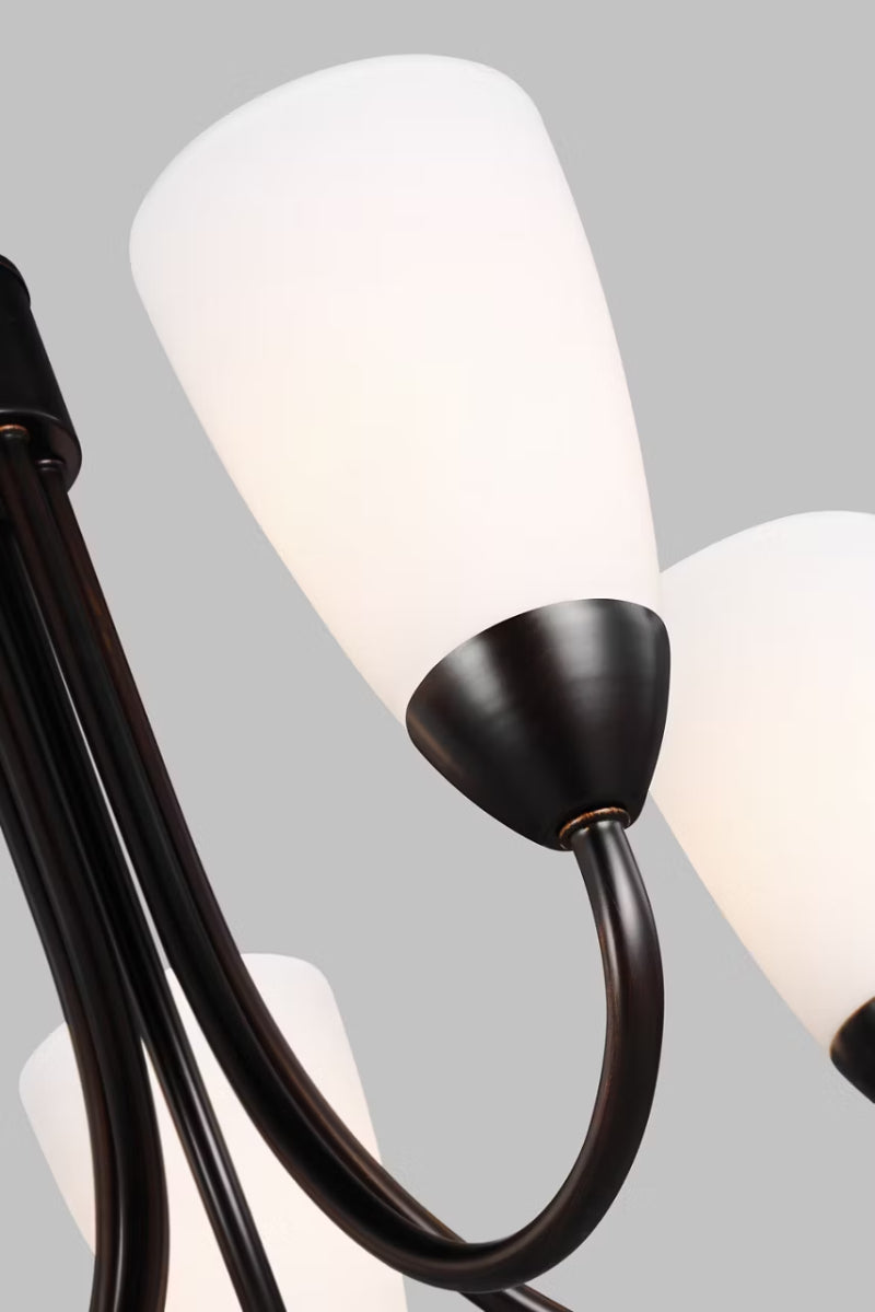 Generation 3120205EN3 Seville 5-lt 21" LED Chandelier