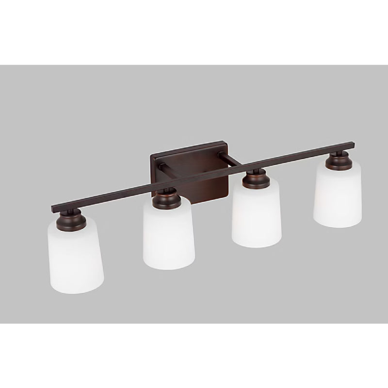 Generation 4420904 Vinton 4-lt 29" Wall/Bath Light - Bronze