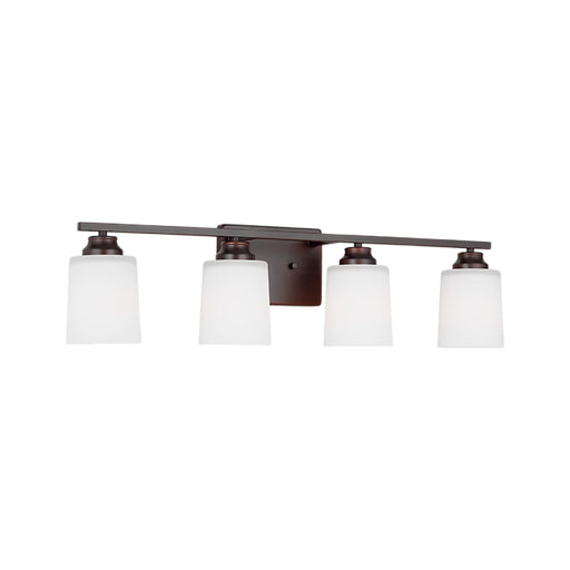 Generation 4420904 Vinton 4-lt 29" Wall/Bath Light - Bronze