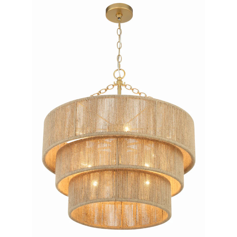 Crystorama SHY-10907 Shyla 10-lt 24" Chandelier