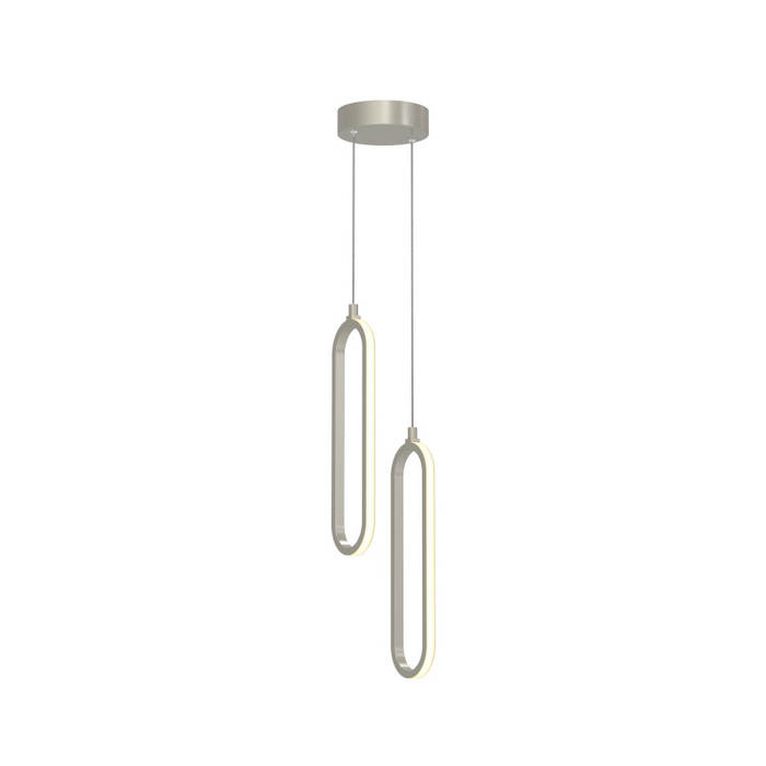 AFX SIEP12LAJD1 SIEP Series Sienna 2-lt 5" LED Multi Pendant