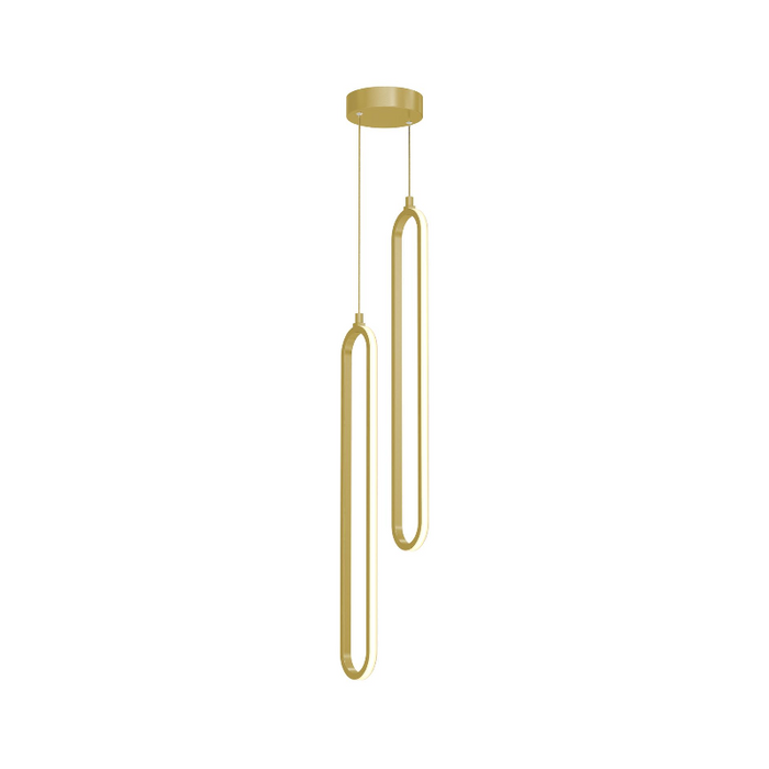 AFX SIEP24LAJD1 SIEP Series Sienna 2-lt 5" LED Multi Pendant