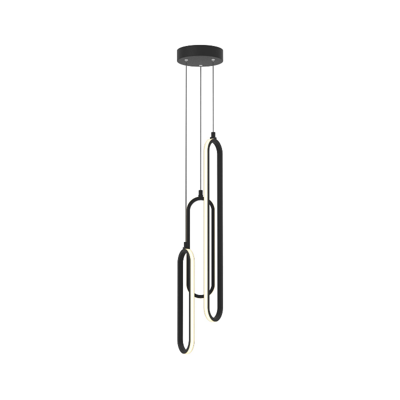 AFX SIEP99LAJD1 SIEP Series Sienna 3-lt 6" LED Multi Pendant