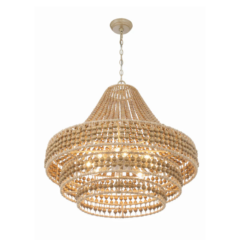 Crystorama SIL-B6008 Silas 8-lt 30" Chandelier
