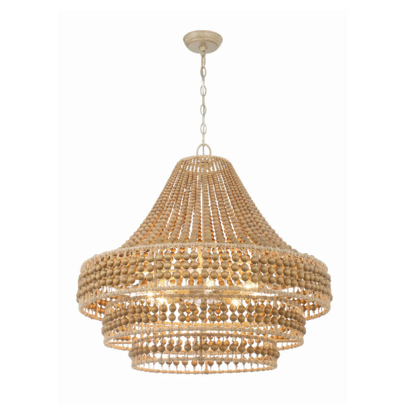 Crystorama SIL-B6008 Silas 8-lt 30" Chandelier