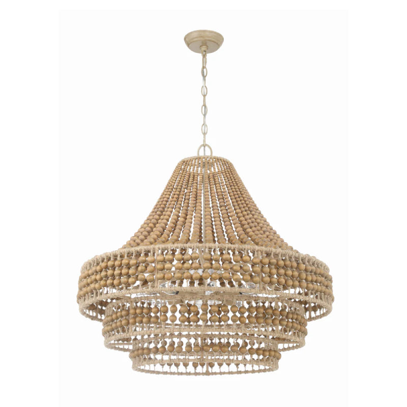 Crystorama SIL-B6008 Silas 8-lt 30" Chandelier