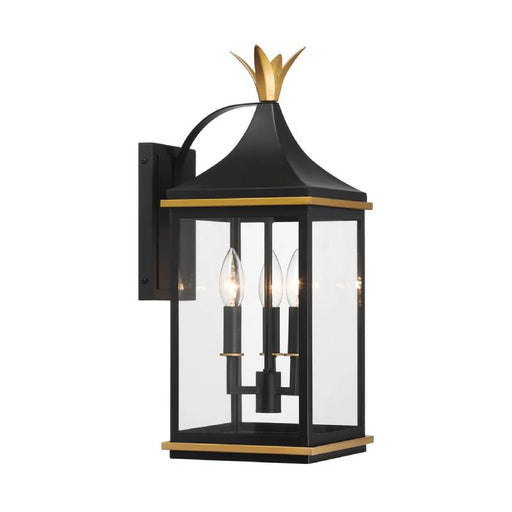 Crystorama SIM-801 Simpson 3-lt 20" Tall Outdoor Wall Sconce