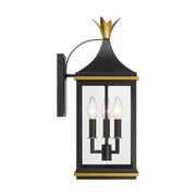 Crystorama SIM-801 Simpson 3-lt 20" Tall Outdoor Wall Sconce