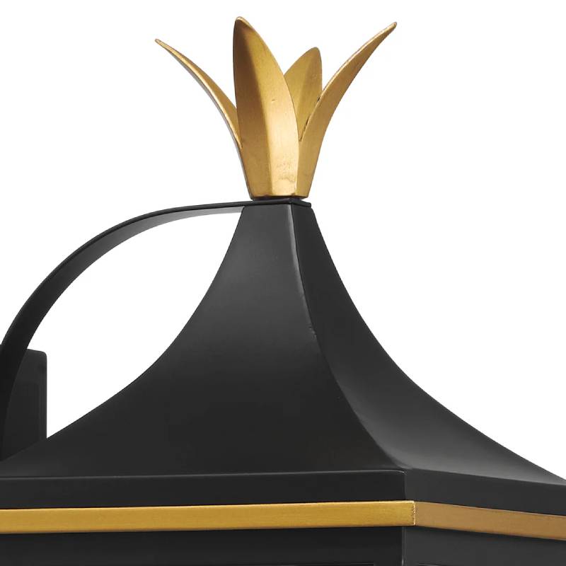 Crystorama SIM-801 Simpson 3-lt 20" Tall Outdoor Wall Sconce