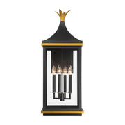 Crystorama SIM-804 Simpson 4-lt 32" Tall Outdoor Wall Sconce