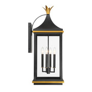 Crystorama SIM-804 Simpson 4-lt 32" Tall Outdoor Wall Sconce