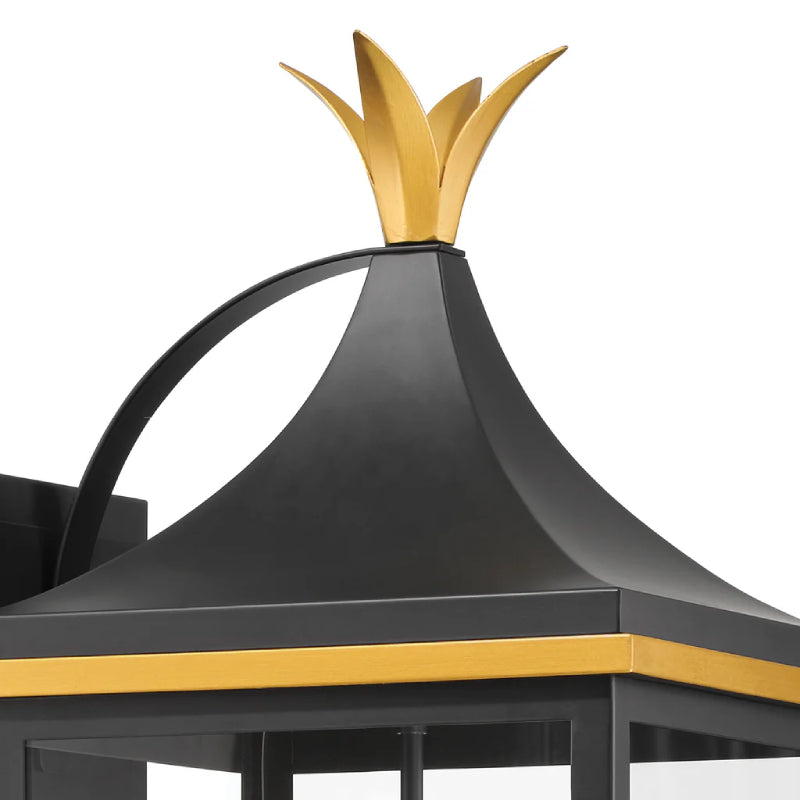 Crystorama SIM-804 Simpson 4-lt 32" Tall Outdoor Wall Sconce