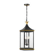 Crystorama SIM-805 Simpson 3-lt 10" Outdoor Pendant