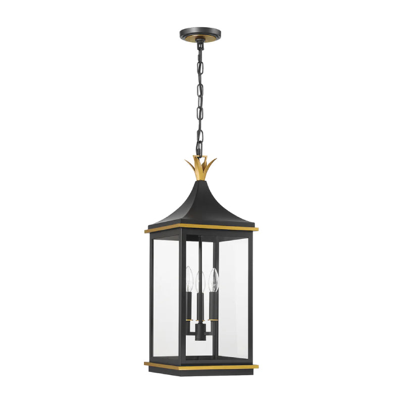 Crystorama SIM-805 Simpson 3-lt 10" Outdoor Pendant