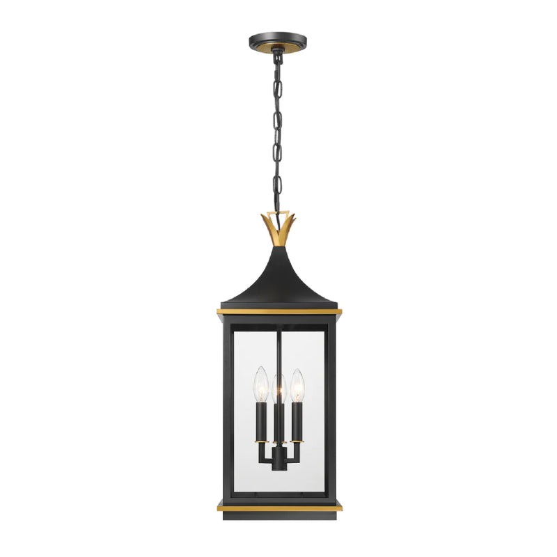 Crystorama SIM-805 Simpson 3-lt 10" Outdoor Pendant