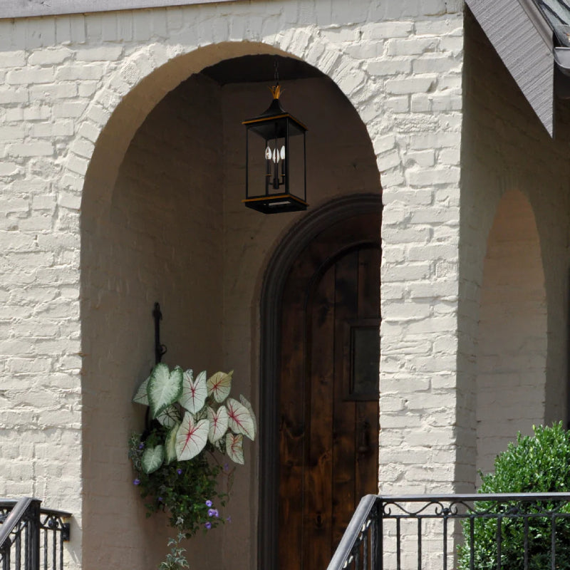 Crystorama SIM-805 Simpson 3-lt 10" Outdoor Pendant