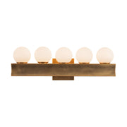 Alora WV364521 Sinclair 21" LED Wall/Vantiy, Selectable CCT - Vintage Brass