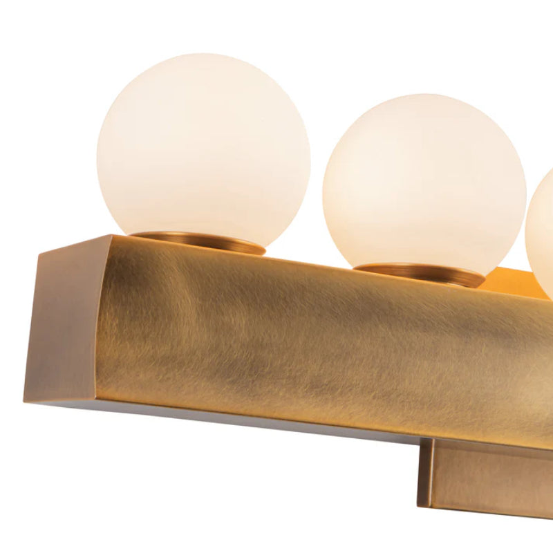 Alora WV364521 Sinclair 21" LED Wall/Vantiy, Selectable CCT - Vintage Brass