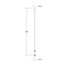 WAC SKC96 H/J/L/J2 Track Cable Suspension