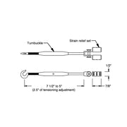 Bruck EXT/SKY-TB Skyline Indoor/Outdoor Turnbuckle