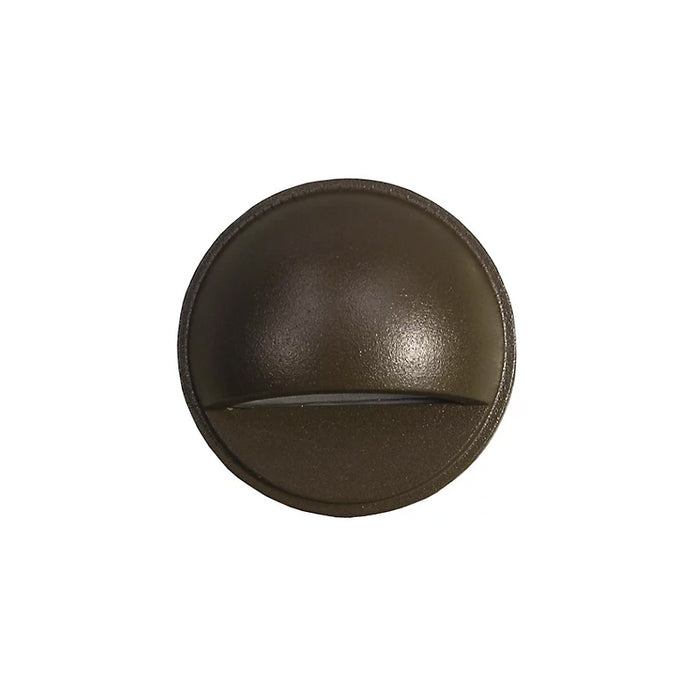 Focus Industries SL07SMLEDM 3" 3W LED Surface Step Light, 3000K, 12V - Bronze Texture