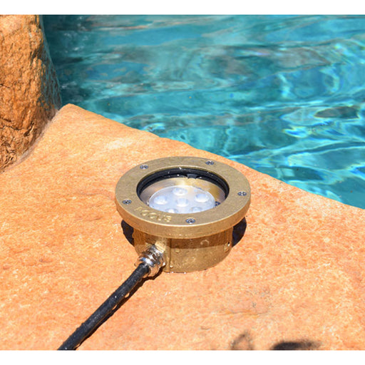 Focus Industries SL11LEDM 7W LED Underwater Light, 12V, 3000K
