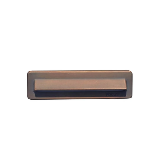 Focus Industries SL50LEDP 7" 5W LED Brick Light, 12V - Brass Acid