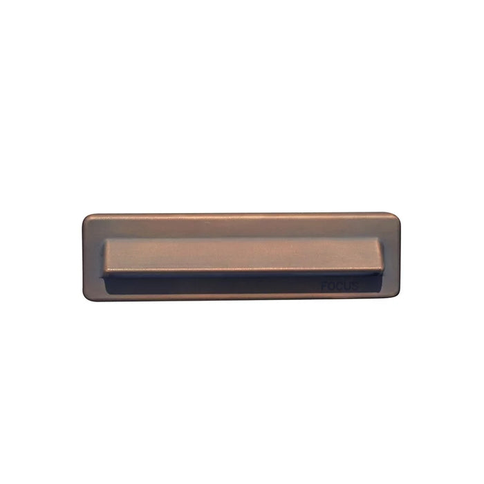 Focus Industries SL50LEDP 7" 5W LED Brick Light, 12V - Brass Acid