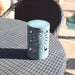 Focus Industries SL67 6" Tall LED Round Candle Lantern