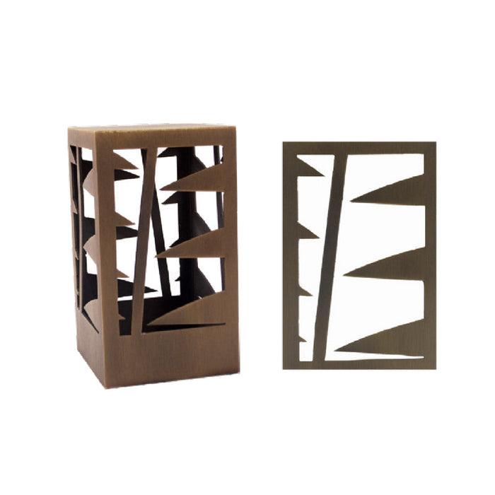Focus Industries SL67 6" Tall LED Square Candle Lantern