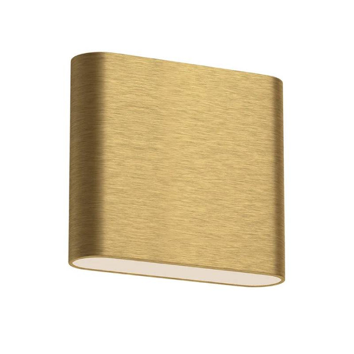 Kuzco AT6506-UNV Slate 1-lt 6" LED Wall Sconce-Brushed Gold