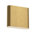 Kuzco AT6506-UNV Slate 1-lt 6" LED Wall Sconce-Brushed Gold