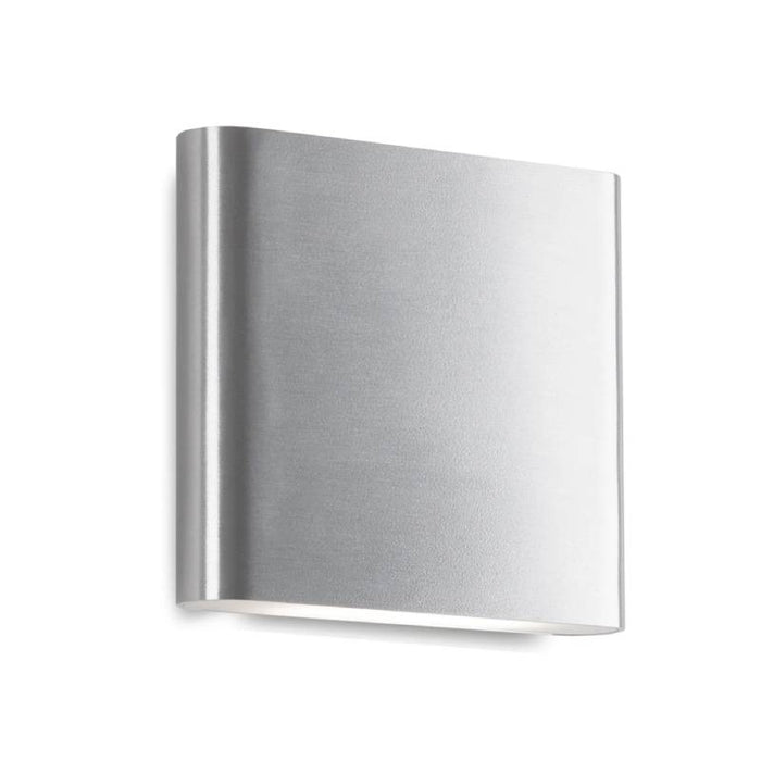 Kuzco AT6506-UNV Slate 1-lt 6" LED Wall Sconce-Brushed Nickel