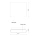 Kuzco AT6506-UNV Slate 1-lt 6" LED Wall Sconce