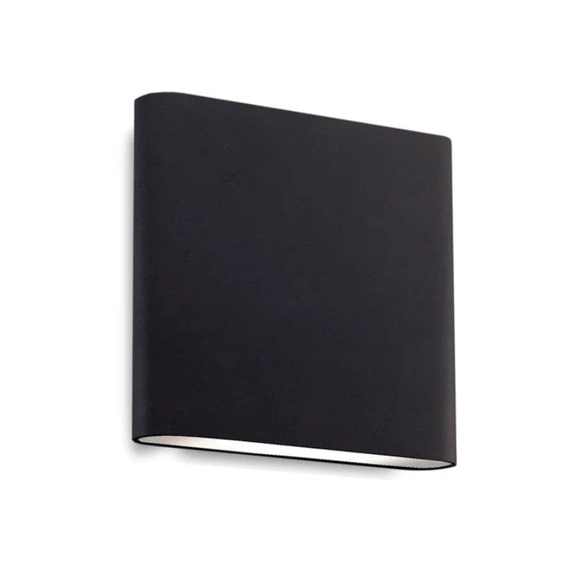 Kuzco AT68006-UNV Slate 1-lt 6" LED Outdoor Wall Sconce, 120-277V - Black
