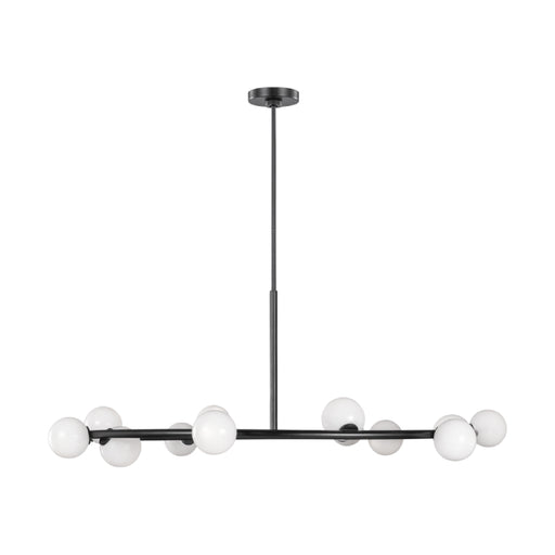 Visual Comfort SLC10612 Altair 12-lt 44" LED Extra Large Chandelier - Aged Iron