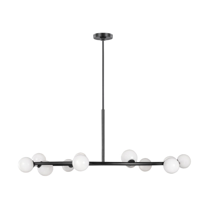 Visual Comfort SLC10612 Altair 12-lt 44" LED Extra Large Chandelier - Aged Iron