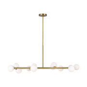 Visual Comfort SLC10612 Altair 12-lt 44" LED Extra Large Chandelier - Burnished Brass