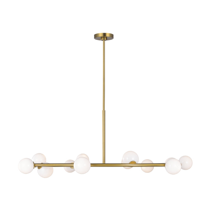 Visual Comfort SLC10612 Altair 12-lt 44" LED Extra Large Chandelier - Burnished Brass