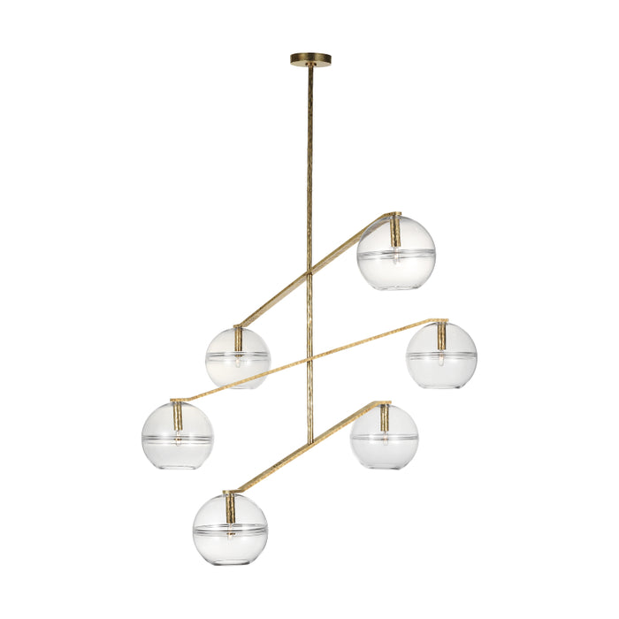 Visual Comfort SLCH354C Lowing 6-lt 59" LED Chandelier
