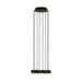 Visual Comfort SLCH522 Gable Alabaster 8-lt 10" LED Chandelier - Nightshade Black