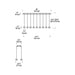 Visual Comfort SLCH523 Gable Alabaster 18-lt 45" LED Chandelier