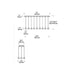 Visual Comfort SLCH524 Gable Alabaster 27-lt 45" LED Chandelier