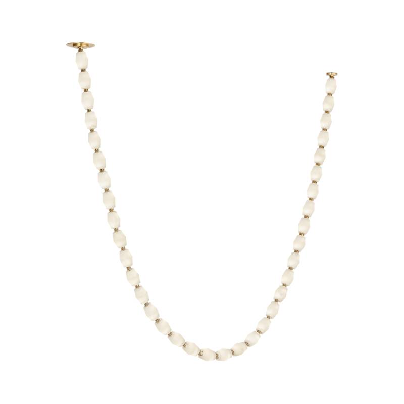 Visual Comfort SLCH554 Collier 2" LED Chandelier with Surface Mount Driver - Hand Rubbed Antique Brass